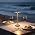 EJQ Rechargeable Cordless LED Table Lamps, Set of 2, Gold
