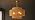 24'' Boho Rattan Chandelier, 4-Light Hand-Woven Wicker Pendant Lamp
