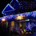 Lainin Linkable Curtain Lights 13Ft 96 LED