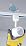 LEONLITE 4-Pack 8.5W H-Track Lighting Heads, White