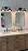 Black 2-Light Farmhouse Bathroom Vanity Light