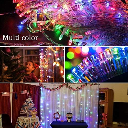 HEYFUNi 304 LED Fairy Curtain Lights, 9.8FT x 9.8FT