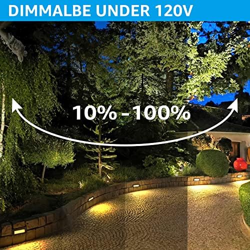 LEONLITE 5CCT 120V-277V LED Step Lights, Bronze