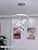 Buccleuch Modern Crystal Chandelier, Silver
