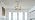 XINGQI Modern Farmhouse Chandelier, 13 Inch Black Gold