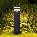 23.5in Black IP55 Waterproof Outdoor Post Light