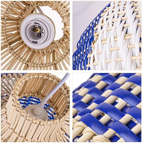 Arturesthome 1-Light Rattan Pendant Light