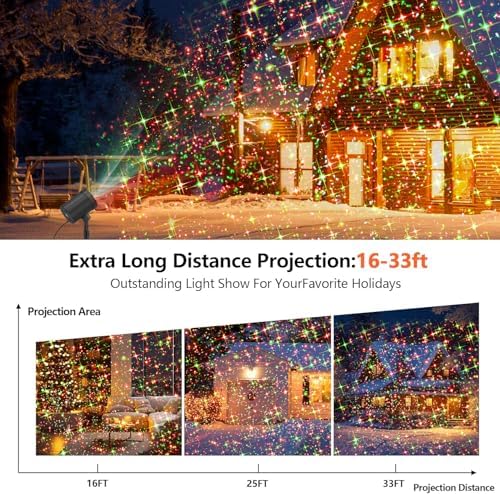 Christmas Projector Lights Outdoor