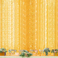 Twinkle Star 600 LED Curtain String Lights, Warm White