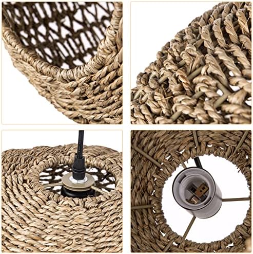 Arturesthome Handwoven Rattan Chandelier