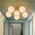 Sputnik Bubble Chandelier, Gold, 6 Light