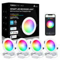 TORCHSTAR 6-Inch Smart Wi-Fi Recessed Lights — ETL 4-Pack - Field & Lumen Lighting