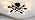 ASGYISA 6-Light Black Semi Flush Mount Ceiling Light