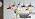 CLAXY Industrial White Metal Pendant Light