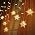 Lainin 12ft/3.5M USB Snowflake Curtain Lights