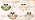 11" 3-Bulb Vintage Gold Semi Flush Mount Ceiling Light