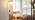 65'' Modern Floor Lamp with Fabric Shade, Gold