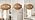 31.5" Large Rattan Chandelier, 8-Light Boho Drum Light