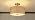 Woven Rattan 3-Light Semi Flush Mount Ceiling Light