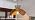 Boho Natural Rattan Pendant Light, 19.7" Scalloped Shade