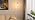 Dimmable Gold Glass Floor Lamp with LED Bulb