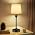 NIORSUN Portables Cordless Table Lamp,Flaxen Fabric Shade Battery