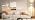 SIBRILLE Floor Lamp with Linen Shade